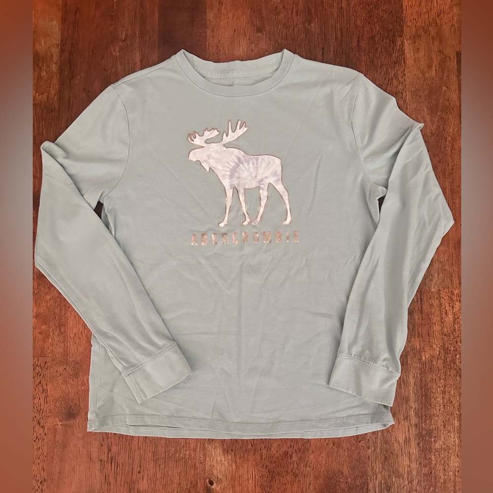 Pre-owned | Abercrombie Kids | Turquoise Green | Long Sleeve